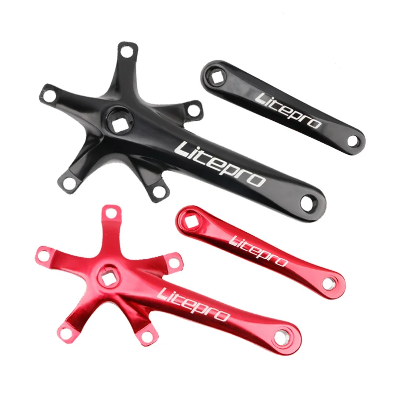 

Litepro Aluminum Foldable Bike Crank 170 MM BCD130 Bicycle Crank 1 Piece