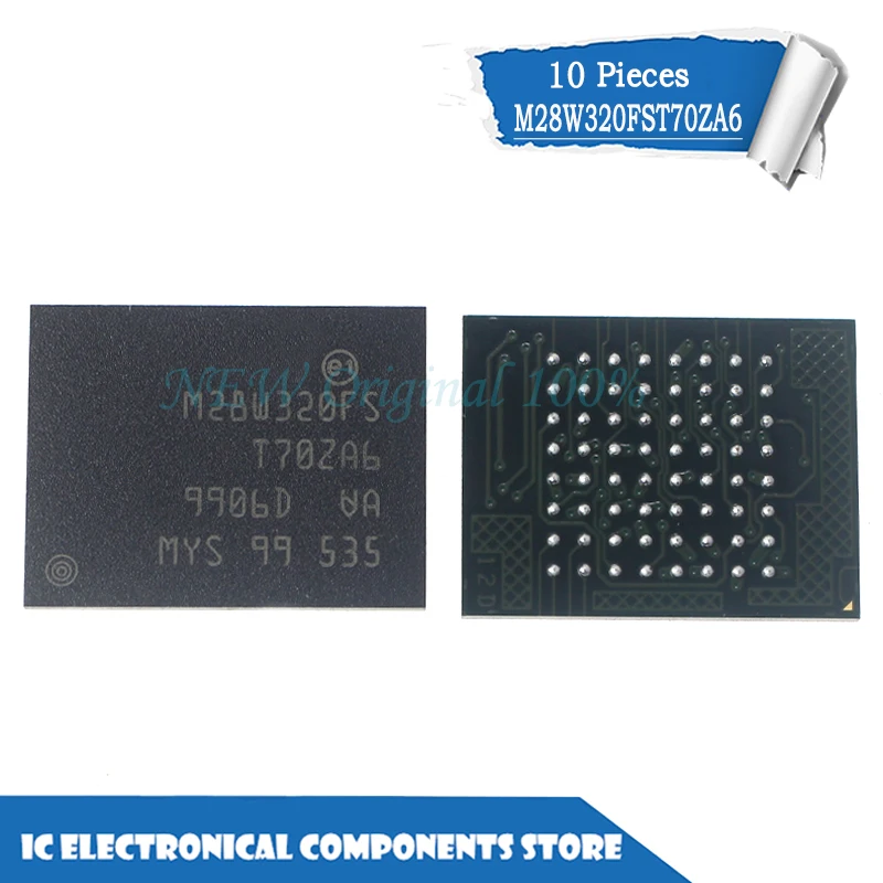 

New original M28W320FST70ZA6 BGA IC 10pcs/lot