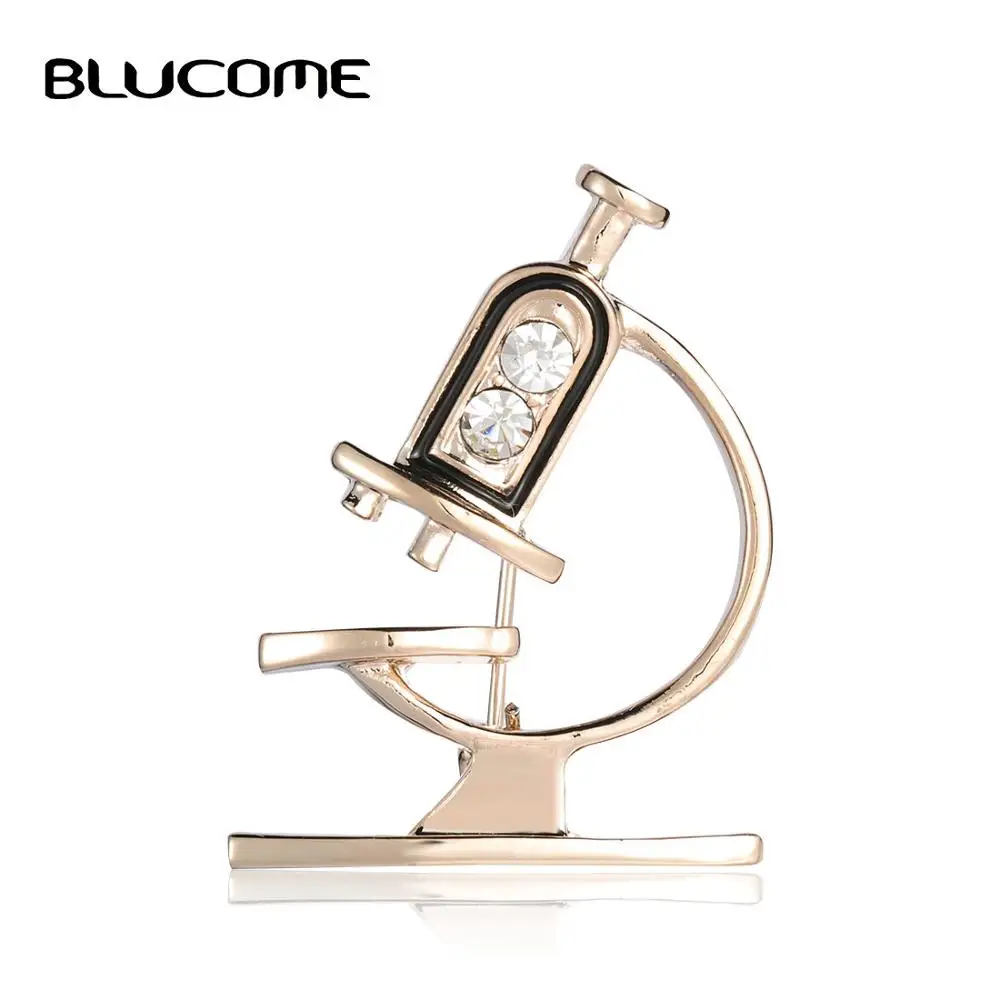 

Blucome Enamel Scientist Tool Brooch Women Biology Molecular Shape Brooches Doctor Nurse Clothes Pin Chemistry Jewelry