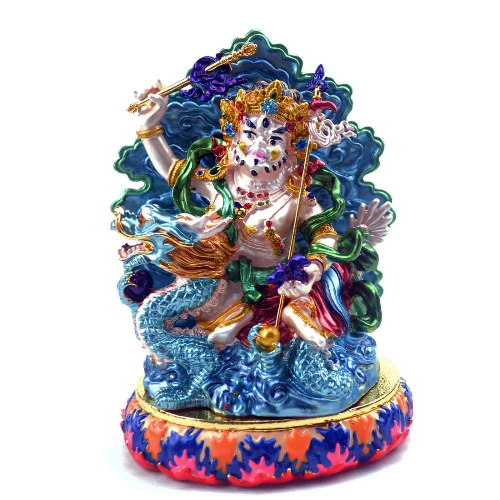 

Bejeweled White Dzambala On Dragon W Fengshuisale Red String Bracelet W3199