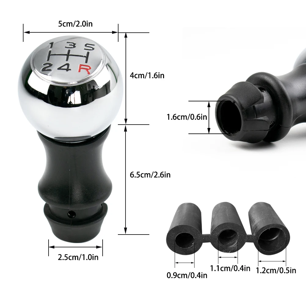 Ручка переключения передач универсальная 5 скоростей ручная алюминиевая ручка