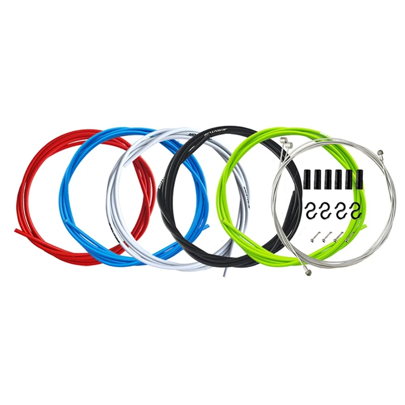 

AKANTOR AK MTB Mountain Road Bike Bicycle Brake Cable Gear Front Rear Brake Gear Cable Shifters Shift Set Tube Kits