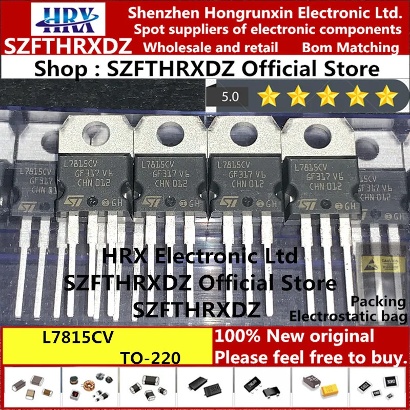 100% Новый оригинальный L7805CV L7806CV L7808CV L7809CV L7812CV L7815CV L7818CV L7824CV TO220 1.5A 5в 24в TO 220
