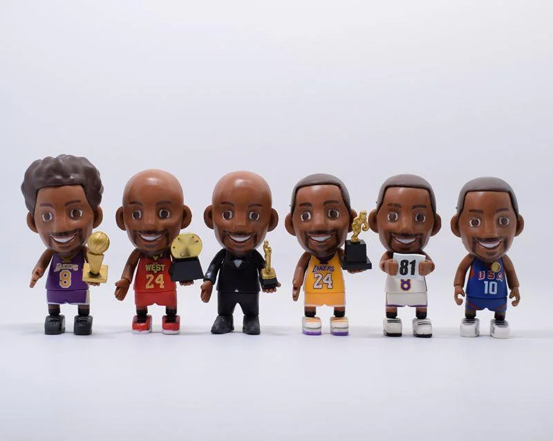 

Anime Basketball Star Q Version James Black Mamba Bag Doll Approximately 8-10cm