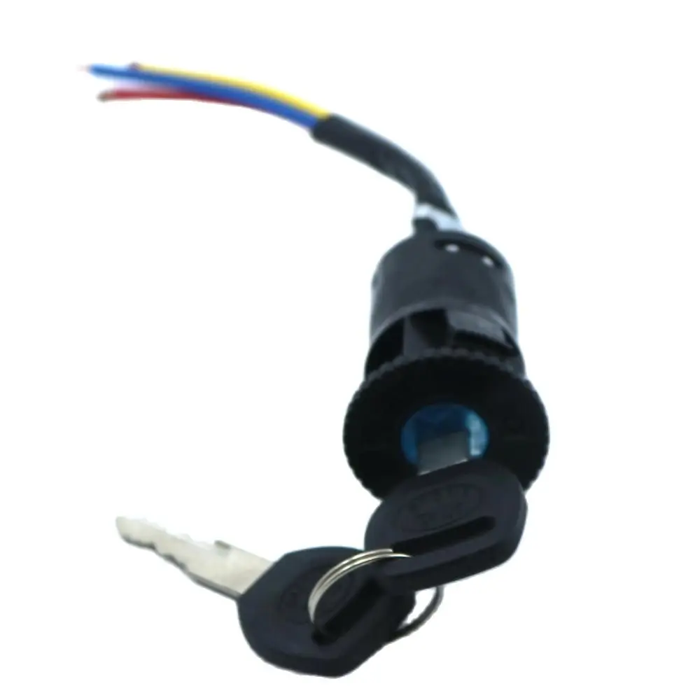 

2pcs/lot Electric Bicycle Ignition on/off key Switch With lamp function(bigger head type)