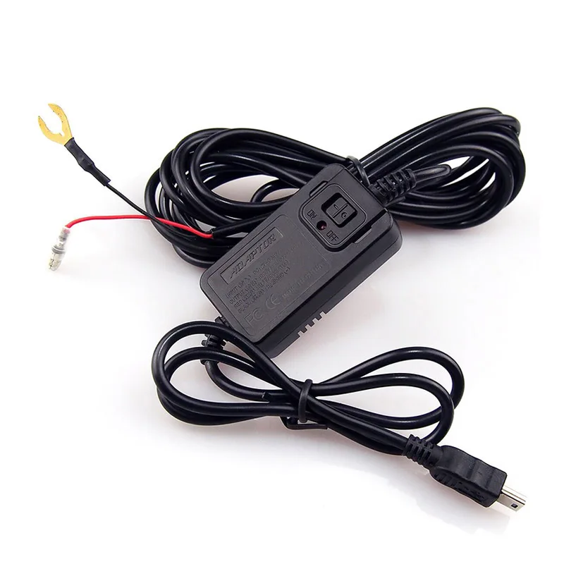 Высокое качество 12/36V до 5/2. 0A Преобразователь мини USB Комплект жестких дисков провода для Видеорегистраторы для автомобилей Dash Cam автомобиля Камера автомобиля Зарядное устройство кабель