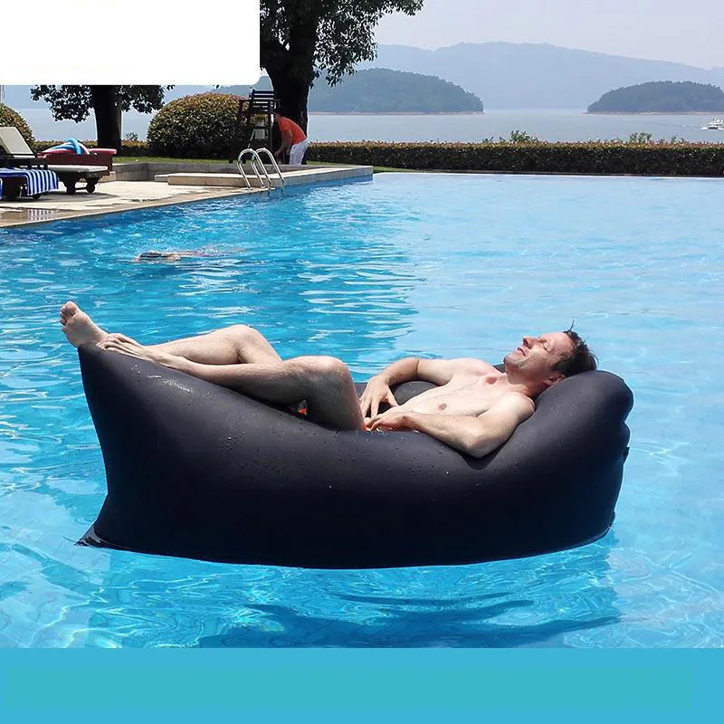 Открытый надувной диван для приморский пляж воды ленивый кости дикий спальный