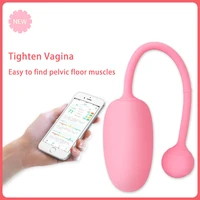kegel master ball wireless vibrator app remote control smart ben wa magic motion vagina ball tighten training sex toy for woman
