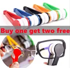 Креативная Многофункциональная портативная салфетка для линз, протирайте очки без повреждения линз, очищайте, не оставляя следов