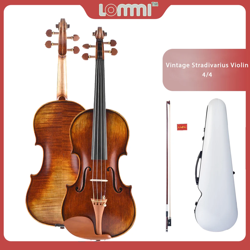 LOMMI Pro мастер маэстро Антонио Страдивари 1716 копия Ручной Работы Антикварная