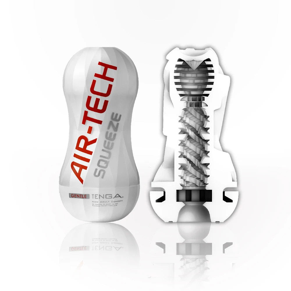 Многоразовая вакуумная секс-чашка Tenga Air-tech мягкая силиконовая вагина настоящая
