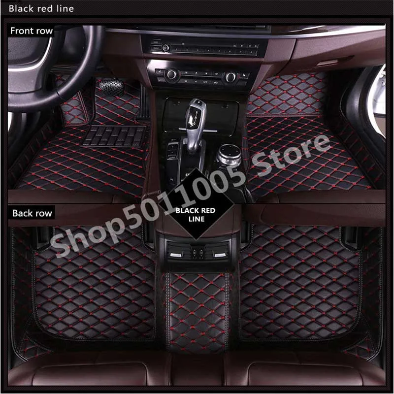 Коврики кожаные автомобильные коврики для Tesla Model S 2014 2015 2016 2017 2018 накладки ног на