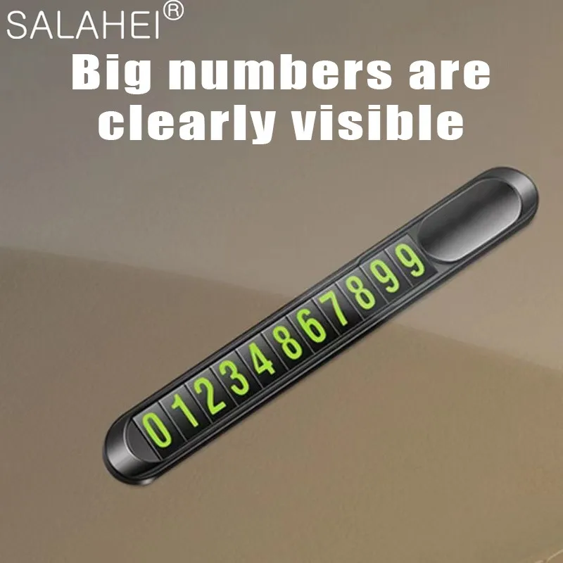 Автомобильная промежуточная парковочная табличка с номером телефона для Citroen DS C2