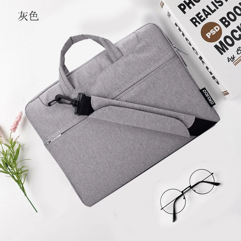 Laptop shoulder Sleeve Bag For MacBook Air 11 13 Pro16 15 Touch Bar Carrying Handle Case Huawei matebook D14 D15 16&quot | Компьютеры и