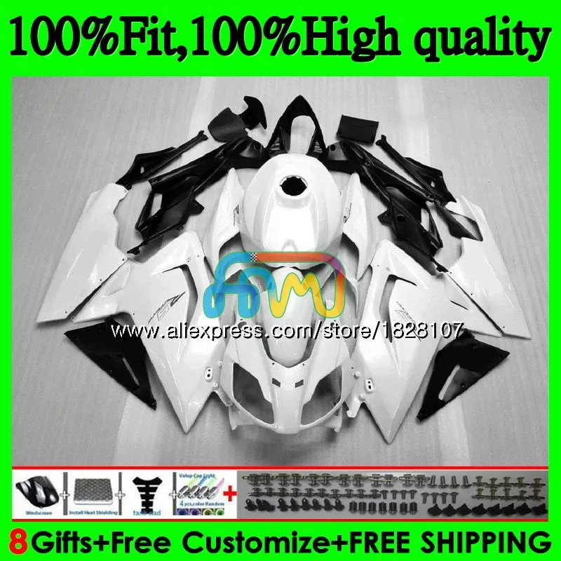 

Glolssy white Injection For Aprilia RS4 RS-125 RS125 12 13 14 15 16 62BS.7 RS125R RSV125 RS 125 2012 2013 2014 2015 2016 Fairing