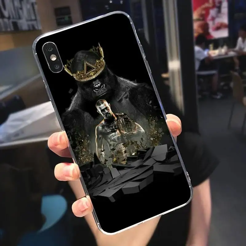 Конор Макгрегор телефонные чехлы Прозрачный чехол для Iphone 11 12 Pro 5s 6 6s 7 8 plus X Xs Max XR SE