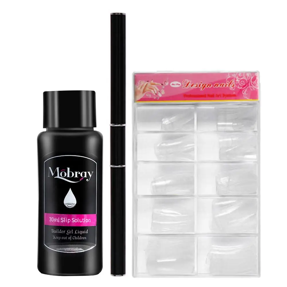 Набор полигелей для ногтей акриловый полигель Кристальный УФ светодиодный