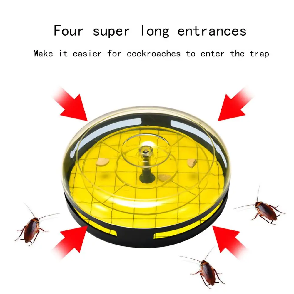 Домашние ловушки для тараканов коробка многоразовые жуки ловушка наживки
