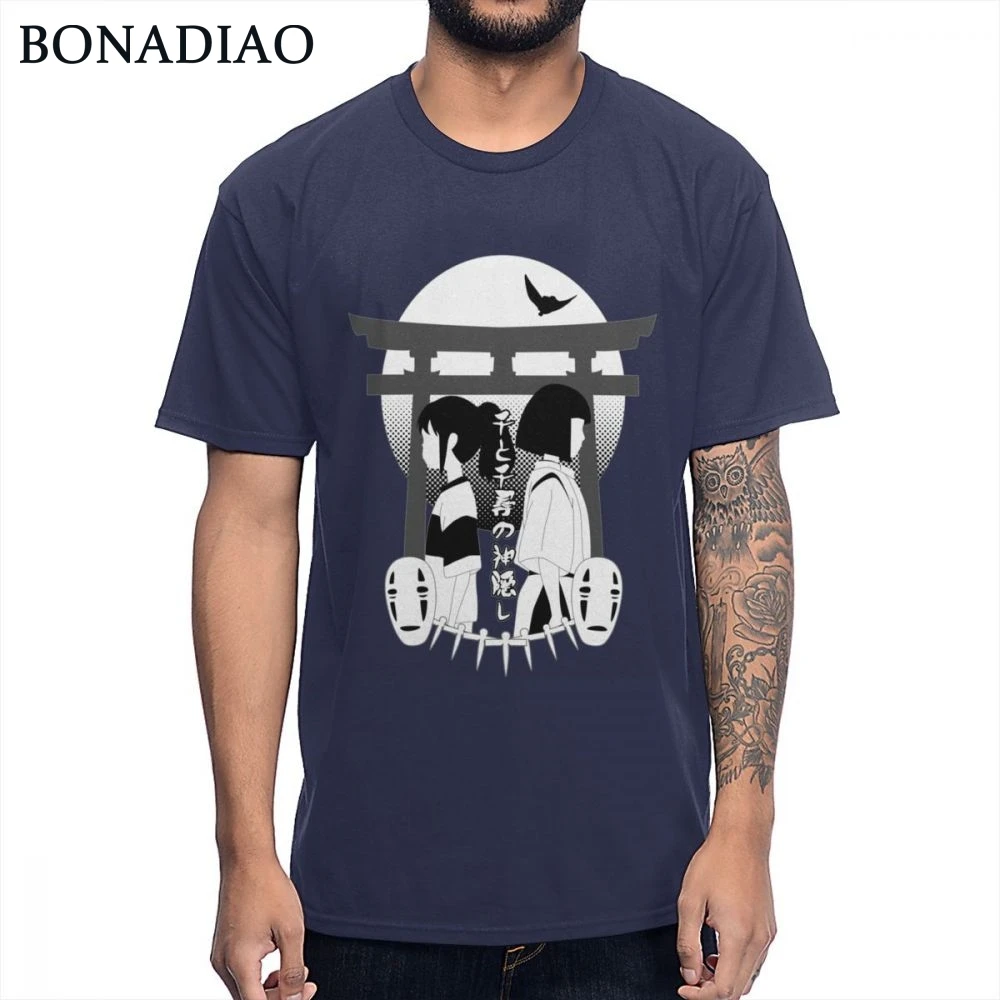 Повседневная мужская футболка без лица с изображением персонажа из мультфильма