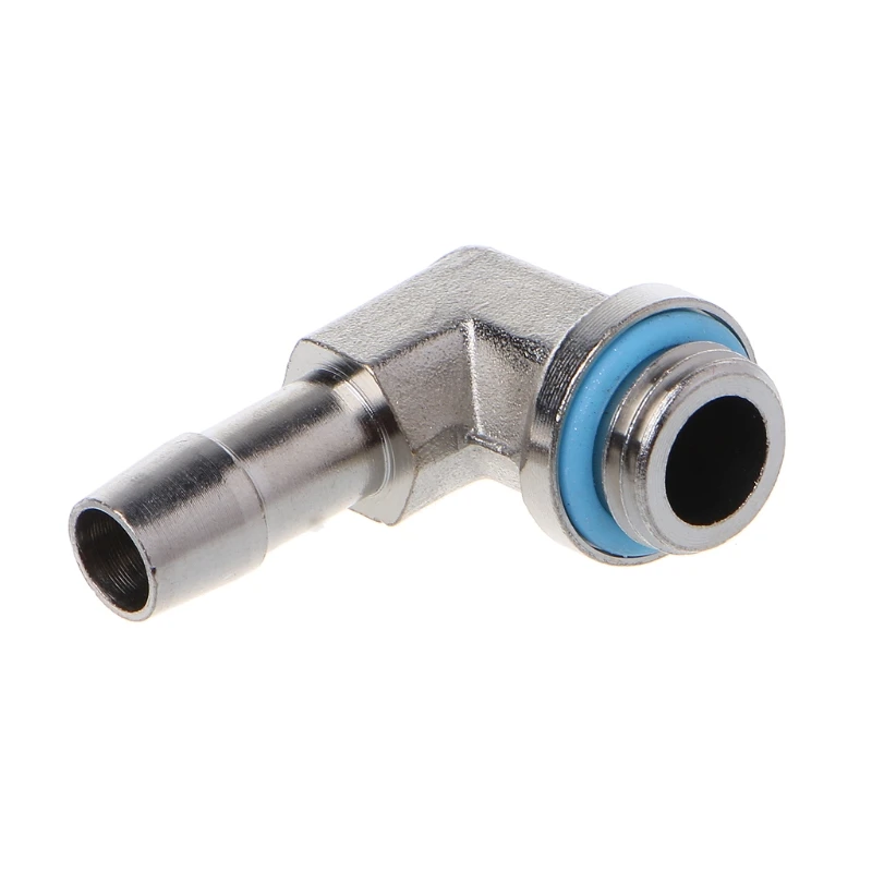 

PC Water Cooling System Part G1/4 Thread 90 Degree Elbow Pipe Connector