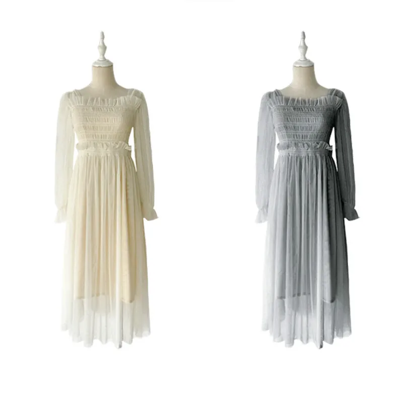 KAUNISSINA Cocktail Dress Palace Gown Square Neck Puff sleeve Party Prom Dress Sweet Cocktail Vestidos
