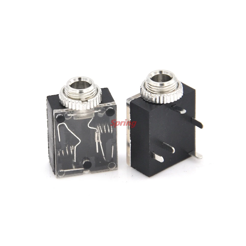 

- 10pcs/lot 5 Practical Pin Headphone Jack PCB Mount Female 3.5mm Stereo Jack Socket Connector Headphone Jacks