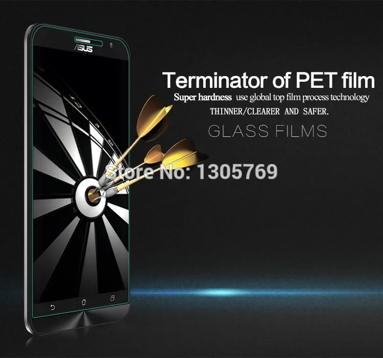 Оптовая продажа 100 шт./лот 9H 0 25 мм Премиум Закаленное стекло для Asus Zenfone ZE550 KL/ZC500