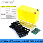 Контейнер для хранения аккумуляторов 12 В, 7 А  ч, 20 А  ч, 3S, 40A, BMS, 3x7, 18650, держатель со сварным никелем для мотоцикла, сменный, свинцово-кислотный