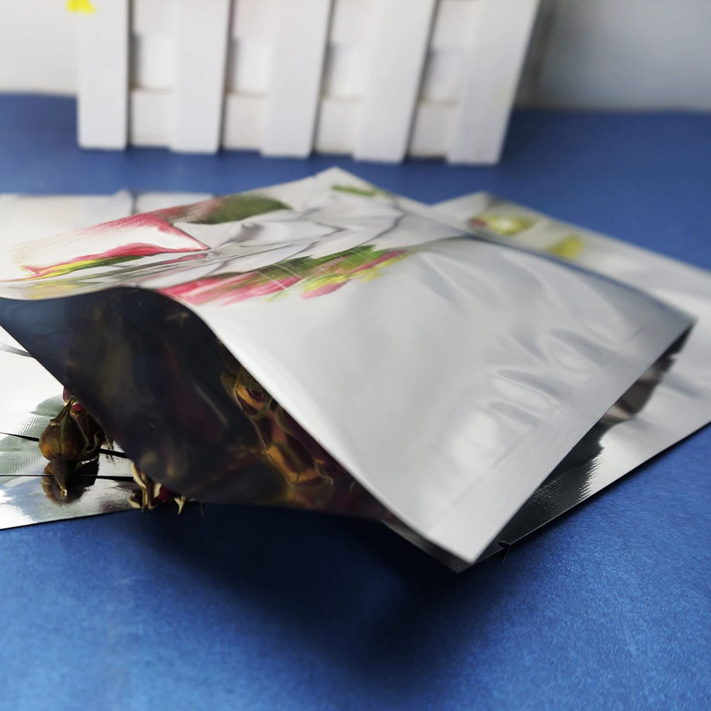 7x10 см 200 шт Серебристые мешки из алюминиевой фольги термогерметичные/мешки