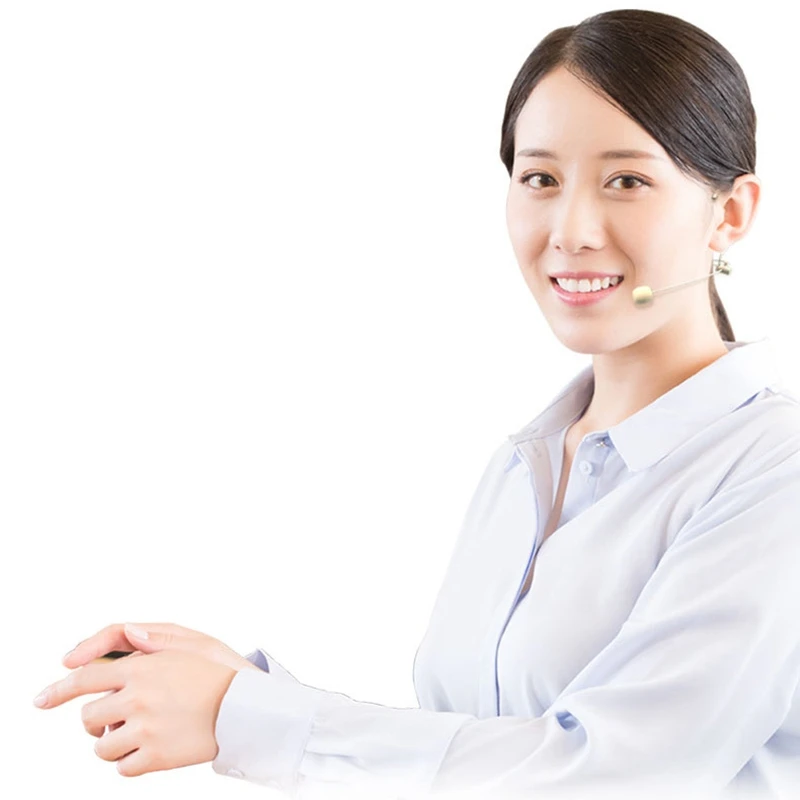 УВЧ беспроводная гарнитура с микрофоном 2 в 1 петличный микрофон для головы