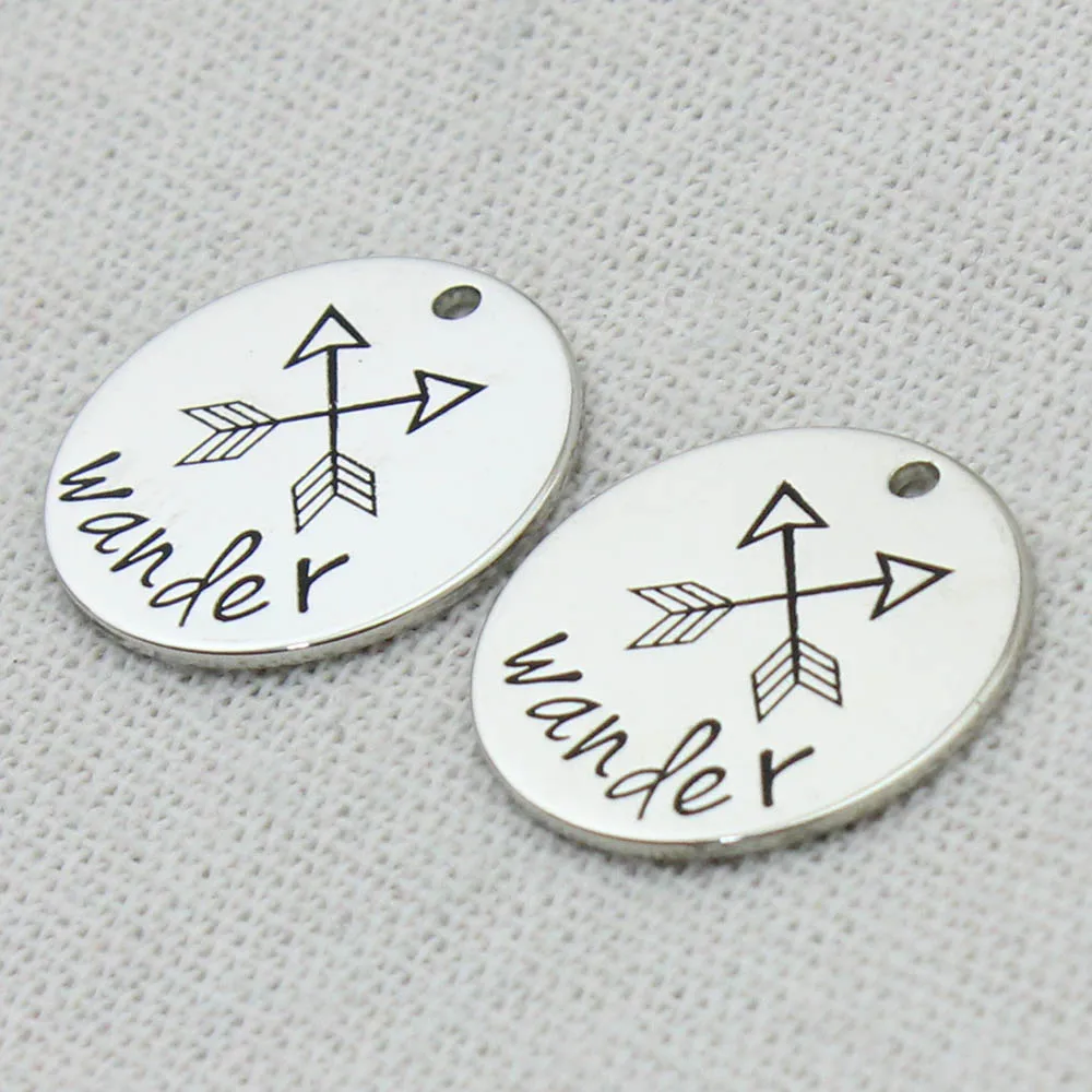 Блуждают кулон ожерелье ювелирные изделия Egraved подарки Женские Ювелирные брелки