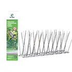 Шипы из нержавеющей стали для отпугивания птиц, средство против голубей, для борьбы с вредителями, для голубей, совы, маленьких птиц, Отпугиватель забора