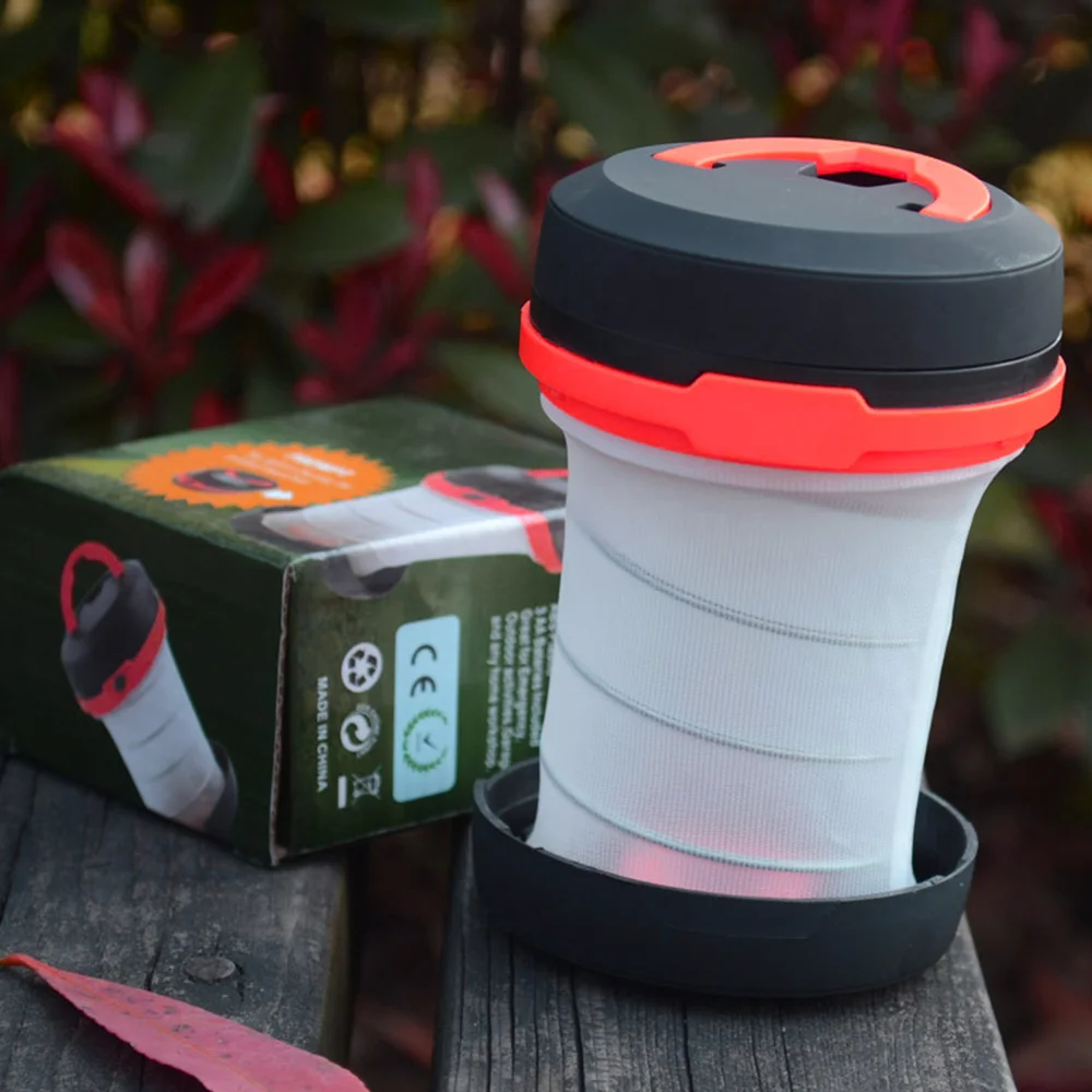 

Portable Camping Light Tent Light Multifunction Retractable Camping Lamp Outdoor Lantern LED Flashlight Pocket Torch
