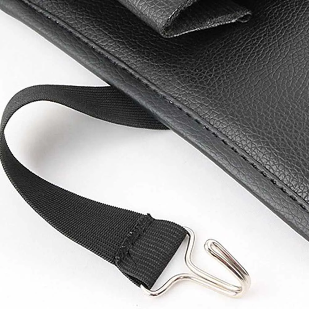 

Black Car Seat Back Storage Bag Hanging High Quality Multiple Pocket Organiser