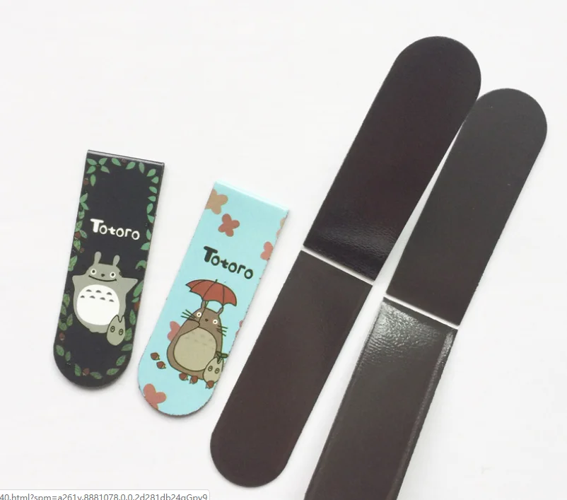 

1 Pcs Magnetic bookmark Cute cartoon retro Book Mark Metal Bookmark School Office Supplies stationery
