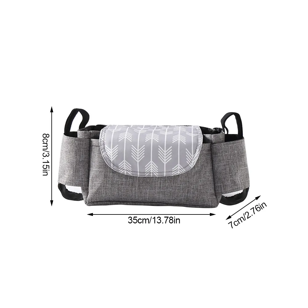 

Baby Stroller Accessories Hanging Bag Storage Bag Multifunctional Milk Bottle Water Cup Holder Nursing Bag For Baby Care