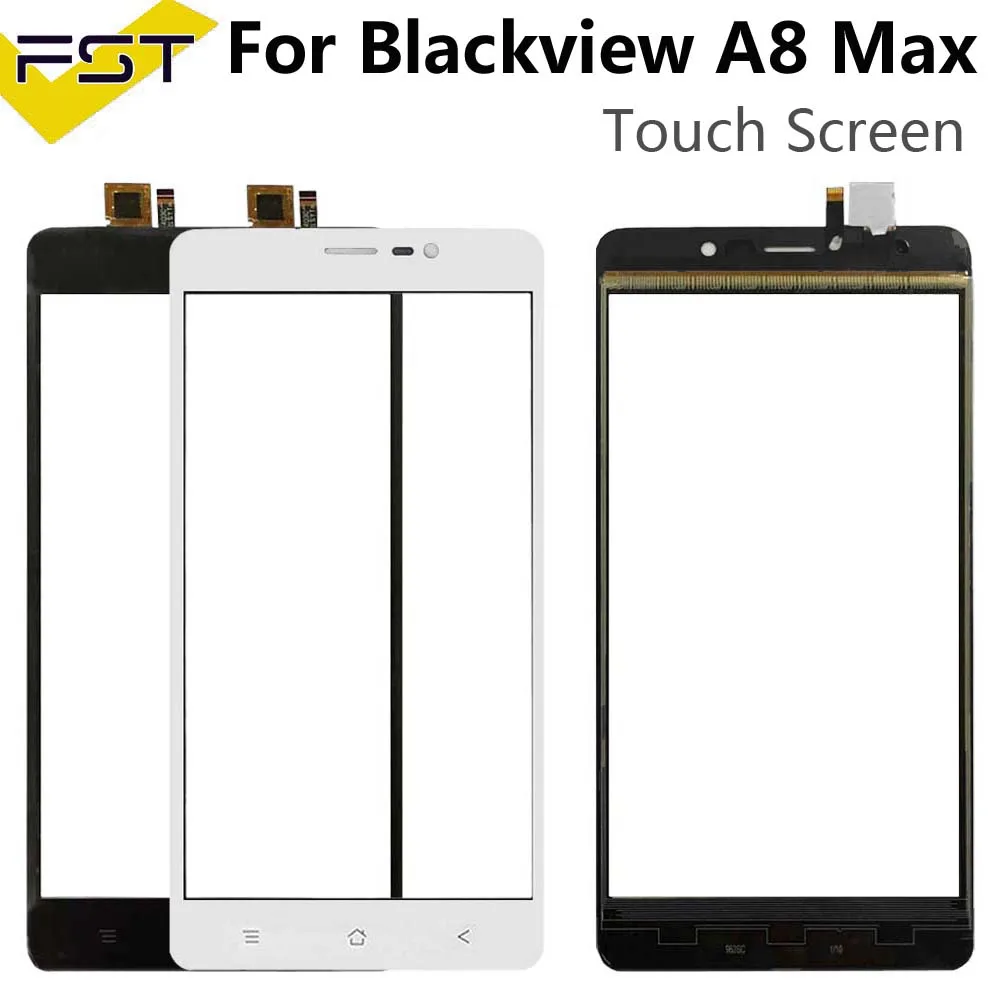 

Black/White For Blackview A8 max Touch Screen Lens Sensor Touch Panel Replacement Parts No Lcd +Tools For Blackview A8 max