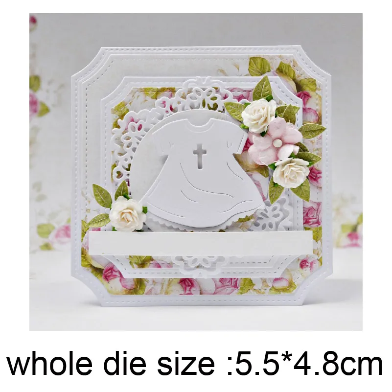 

Craft dies Priest Cross Clothes Metal Cutting Dies decoration scrapbooking dies Paper Card Making Embossing die cut Stencil Dies