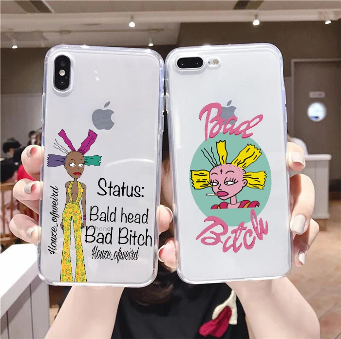 Прозрачный чехол bad bitch Cynthia для iphone 6/6s 6Plus/6SPlus 7 / 8 7Plus/8Plus X XS XR XSMax 11pro|Бамперы| |