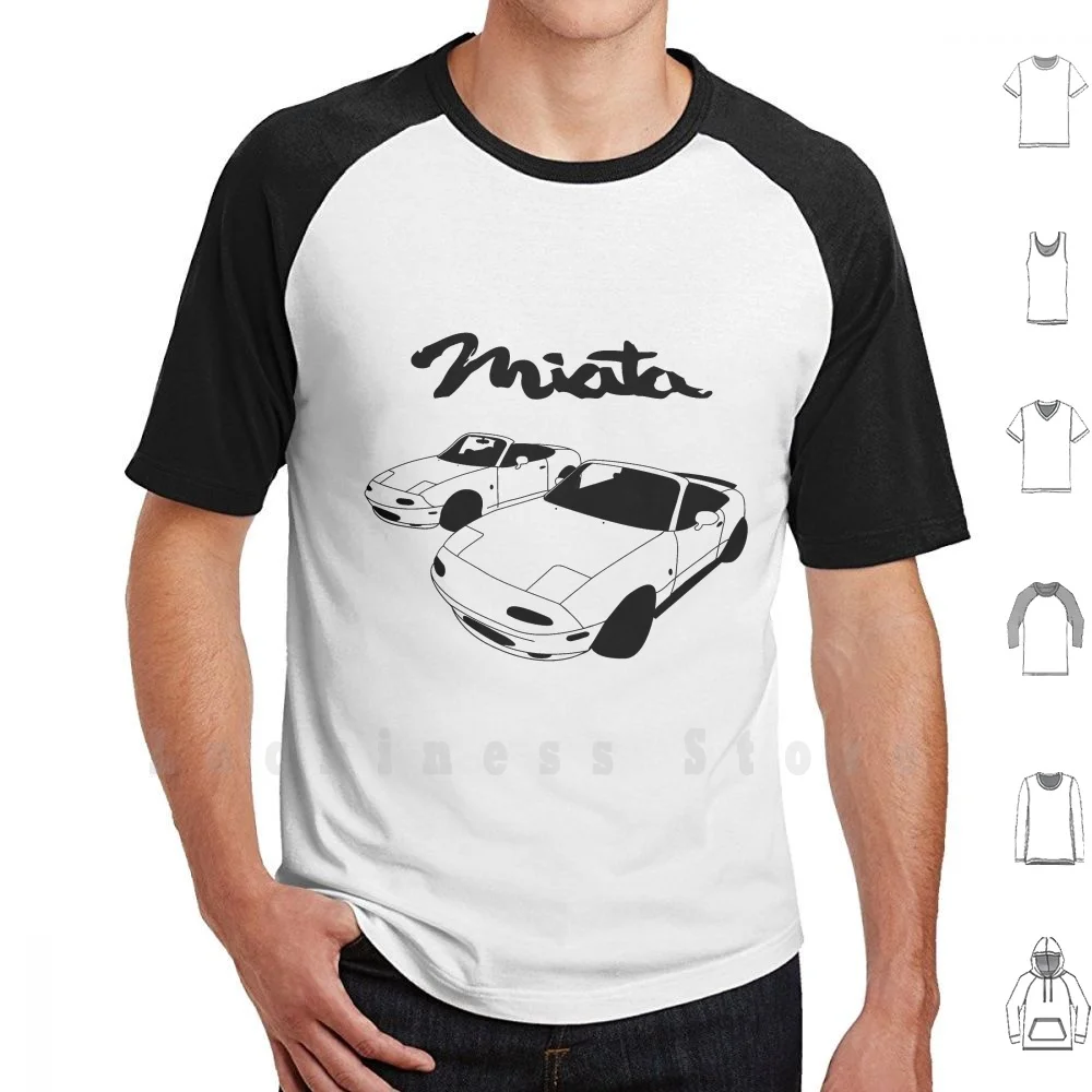 Mazda Miata T Shirt Men Cotton S-6xl Mx5 Eunos Na6 Na8 Na Na6ce Na6c Na8ce Na8c Mk1 Rwd Drift Jdm