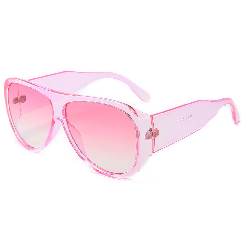 Модные антибликовые очки PAMASEN желеобразного цвета градиентные солнцезащитные