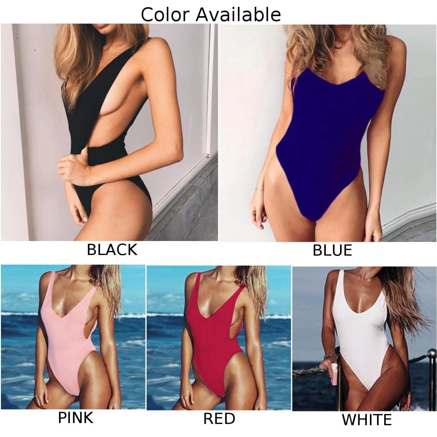 

Women Sexy Bodysuit One Piece High Cut Leotard Thong Swimwear Nightwear Teddy Deep V Nightdress Lace Sleepwear Lingerie Home