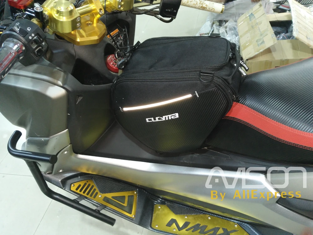 Сумка тоннель для скутера TMAX530 NMAX 125 150 155 XMAX 300 NVX155 C650GT PCX150 водонепроницаемая сумка