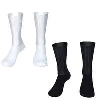 pro biketeam seamless seamless silica gel anti slip aero cycling socks bicycle running sport socks