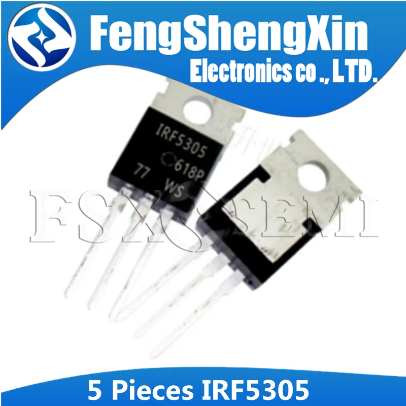 5 шт./лот IRF5305PBF IRF5305 IRF5305N TO 220 HEXFET Power MOSFET|mosfet to-220|mosfet powermosfet 10pcs |
