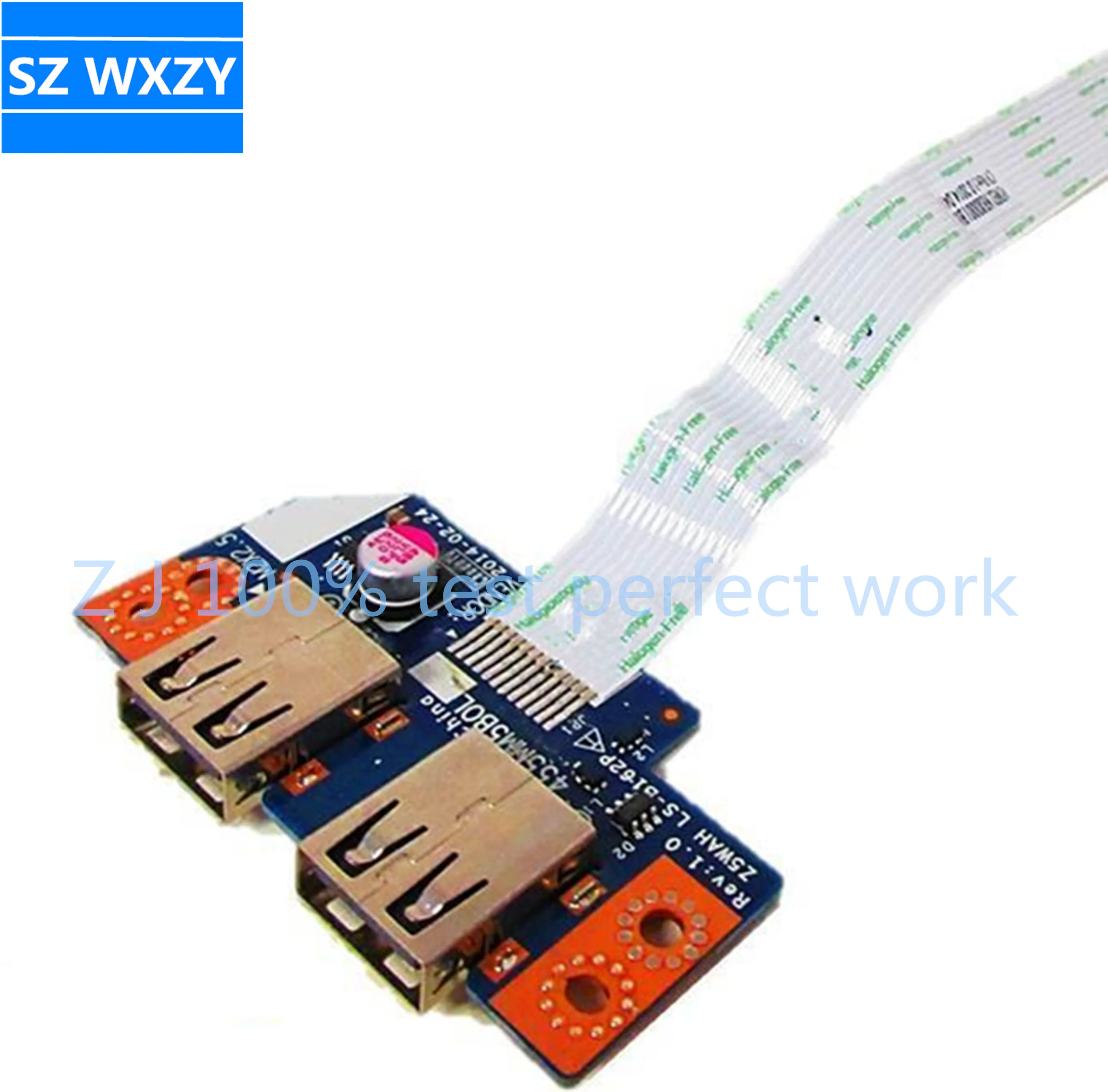 Оригинальный USB кабель платы для Acer Aspire E5 511 521 571 V3 572 Плата LS B162P тестирование 100%