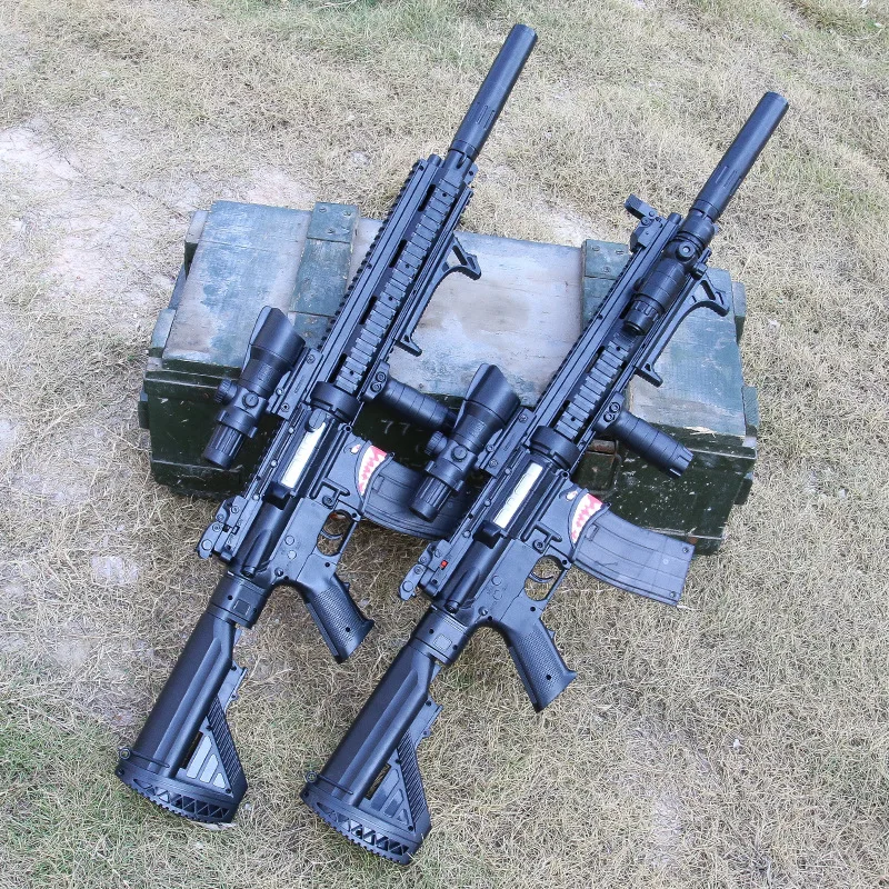 Электрическое игрушечное оружие модель пистолета для детей M416 винтовка