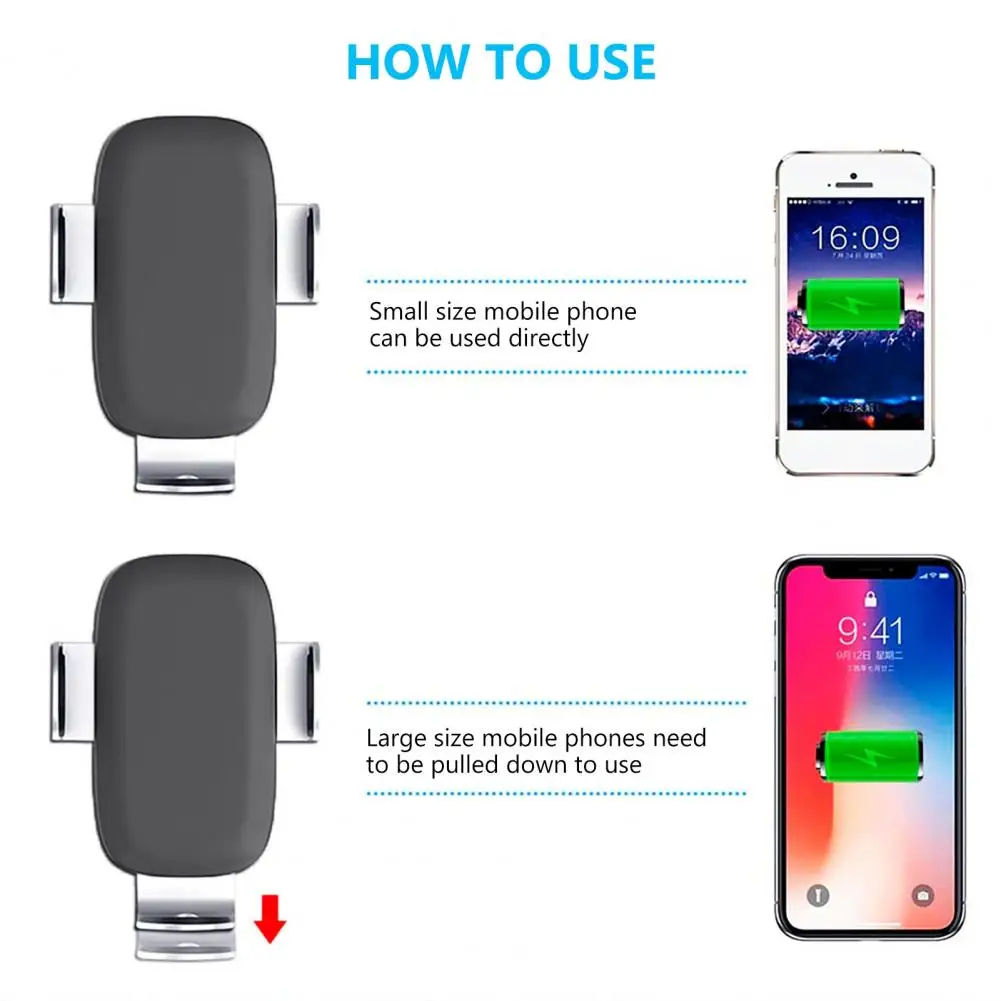 Koop 7 Stks/set Stevige Mobiele Telefoon Houder Draadloze Opladen Multi-Functionele Black Center Console Zonnebril Organizer Voor Tesla Model3