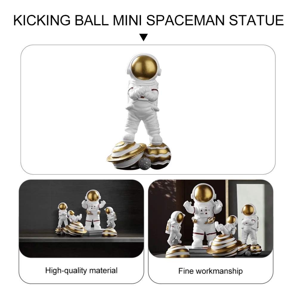 

1pc Space Educational Adornment Nordic Style Spaceman Statue Kids Gift