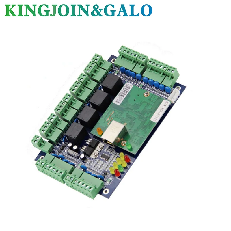 control acceso Controlador de red 2 TCP/IP. Tarjeta huella teclado tarjeta. relays door access controller | Безопасность и защита